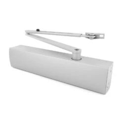 Hörmann GEZE Türschließer TS 4000, Silber 5 Hörmann GEZE Türschließer TS 4000, Silber -Türzubehör Geschäft 453030 geze tuerschliesser ts 4000 silber mit gestaenge perspektive 2