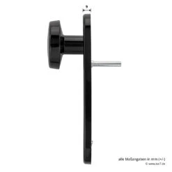 Hörmann Feuerschutz-Wechselgarnitur Typ D110 In Kunststoff Schwarz -Türzubehör Geschäft 454685 hoermann feuerschutz wechselgarnitur typ d 110 in kunststoff schwarz griff aussen tiefe