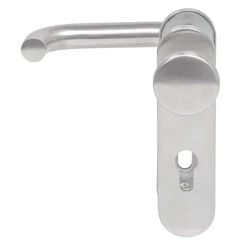 Hörmann FS Wechselgarnitur D110 Kurzschild PZ, Edelstahl -Türzubehör Geschäft 454690 hoermann fs wechselgarnitur d 110 kurzschild pz gleitlager knopf k 130 edelstahl knopf