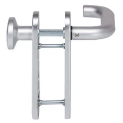 Hörmann Feuerschutz-Wechselgarnitur Typ D110 PZ, Aluminium -Türzubehör Geschäft 454691 hoermann fs wechselgarnitur d 110 antipanik seitenansicht links