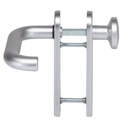 Hörmann Feuerschutz-Wechselgarnitur Typ D110 PZ, Aluminium -Türzubehör Geschäft 454691 hoermann fs wechselgarnitur d 110 antipanik seitenansicht rechts