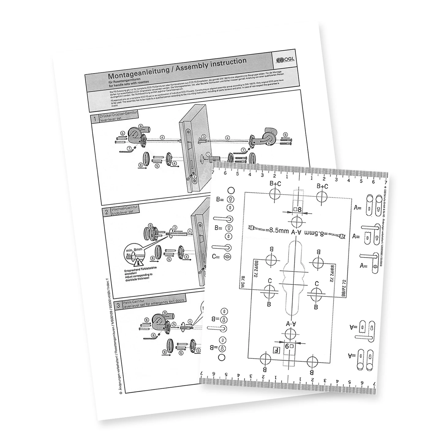 Hörmann FS Wechselgarnitur D110 Rosette PZ, Edelstahl Hörmann FS Wechselgarnitur D110 Rosette PZ, Edelstahl -Türzubehör Geschäft 454742 hoermann fs wechselgarnitur d110 pz rosette edelstahl gleitlager anleitung