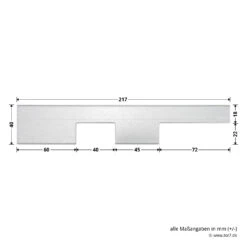 Hörmann Futterstücke, Zargen, 24 Stück -Türzubehör Geschäft 457365 hoermann futterstuecke zargen 24 stueck bemassung