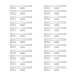 Hörmann Futterstücke, Zargen, 24 Stück -Türzubehör Geschäft 457365 hoermann futterstuecke zargen 24 stueck lieferumfang