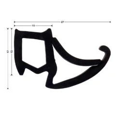 Hörmann Zargendichtung Mit Dichtungskeilen P112, 6500 Mm 8 Hörmann Zargendichtung Mit Dichtungskeilen P112, 6500 Mm -Türzubehör Geschäft 479305 hoermann zargendichtung mit dichtungskeilen p112 6500 mm masse