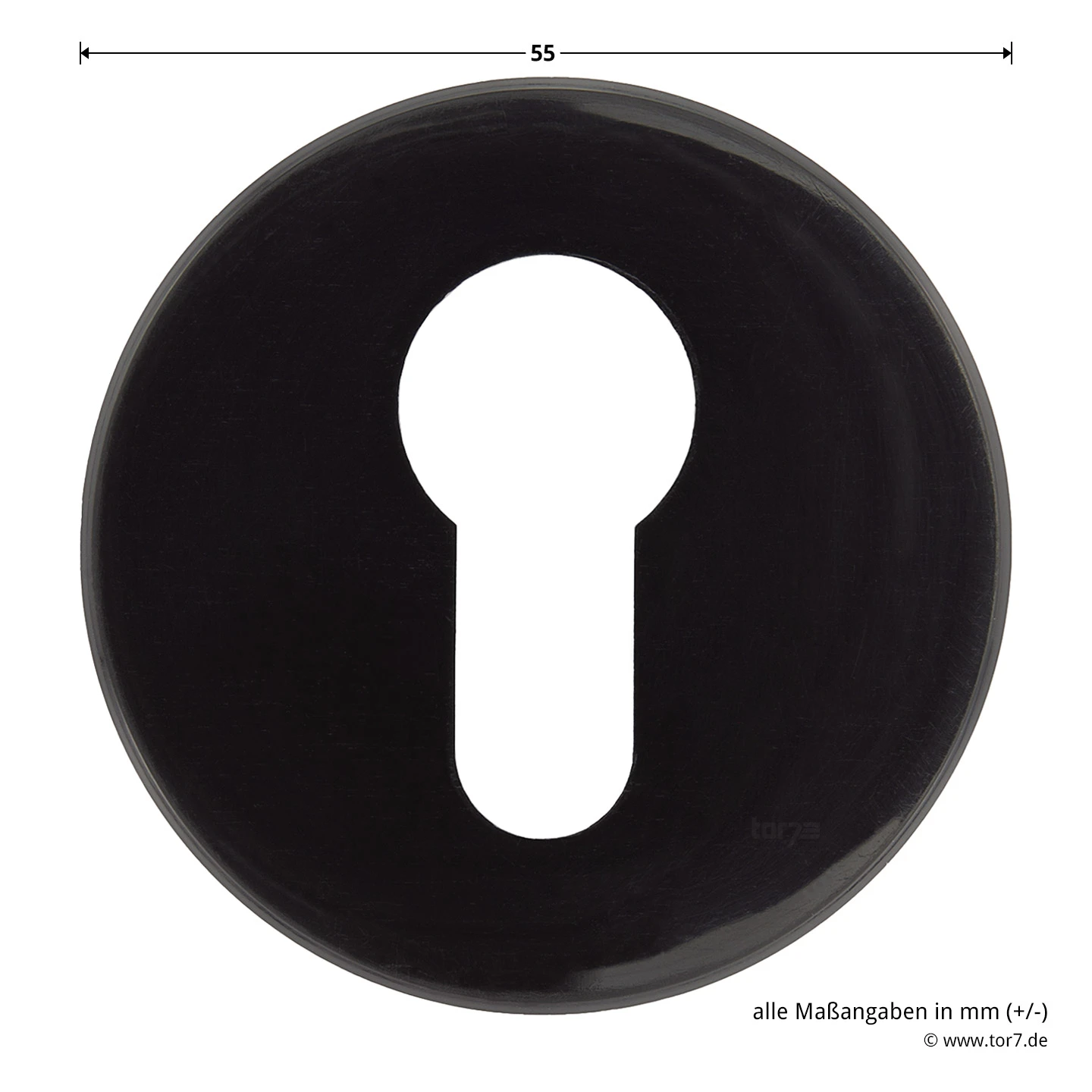 Hörmann FS Drückergarnitur D110 Rosette PZ, schwarz Hörmann FS Drückergarnitur D110 Rosette PZ, Schwarz -Türzubehör Geschäft 544353 hoermann fs drueckergarnitur d110 pz rosette schwarz gleitlager durchmesser