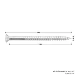Hörmann Dübelpaket D53, OD-Stahltüren, T30 Brandschutztüren -Türzubehör Geschäft 548783 hoermann duebelpaket d53 10 x 100 senkkopfschraube torx mauerwerk beton 8 st masse schraube