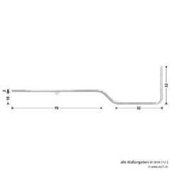 Hörmann Dübellaschen S61 -Türzubehör Geschäft 549521 hoermann duebellaschen winkel bem