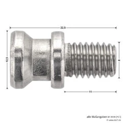 Hörmann Systemschraube Für Aluminumhaustüren 4 Hörmann Systemschraube Für Aluminumhaustüren -Türzubehör Geschäft 5999017 hoermann systemschraube fuer tc 80 tueren masse