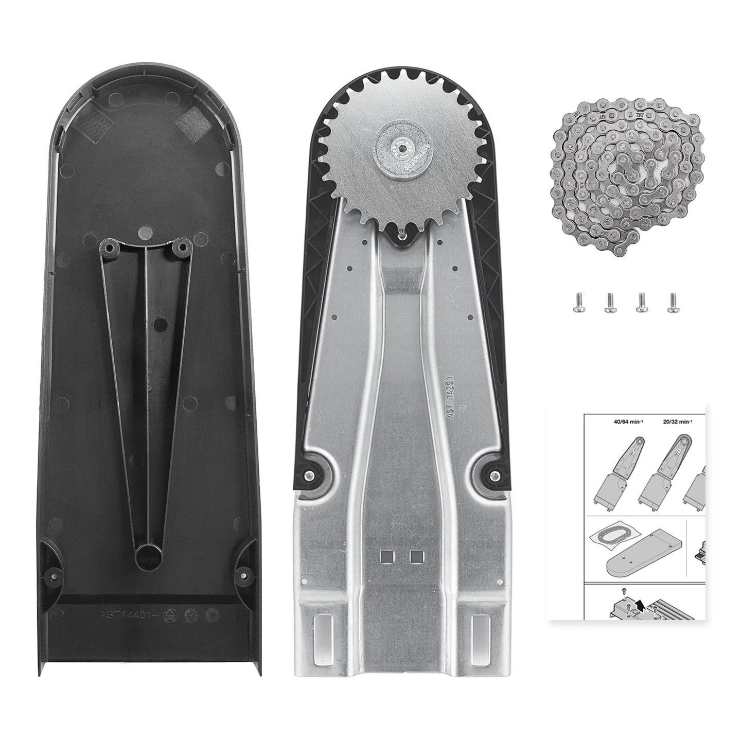 Hörmann Kettenadapter, WA 300 Hörmann Kettenadapter, WA 300 -Türzubehör Geschäft 636785 hoermann kettenadapter wa 300 lieferumfang