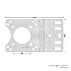 Hörmann Kettenbox-Anbausatz, 1:2 -Türzubehör Geschäft 637006 hoermann kettenbox anbausatz 1 2 breite laenge