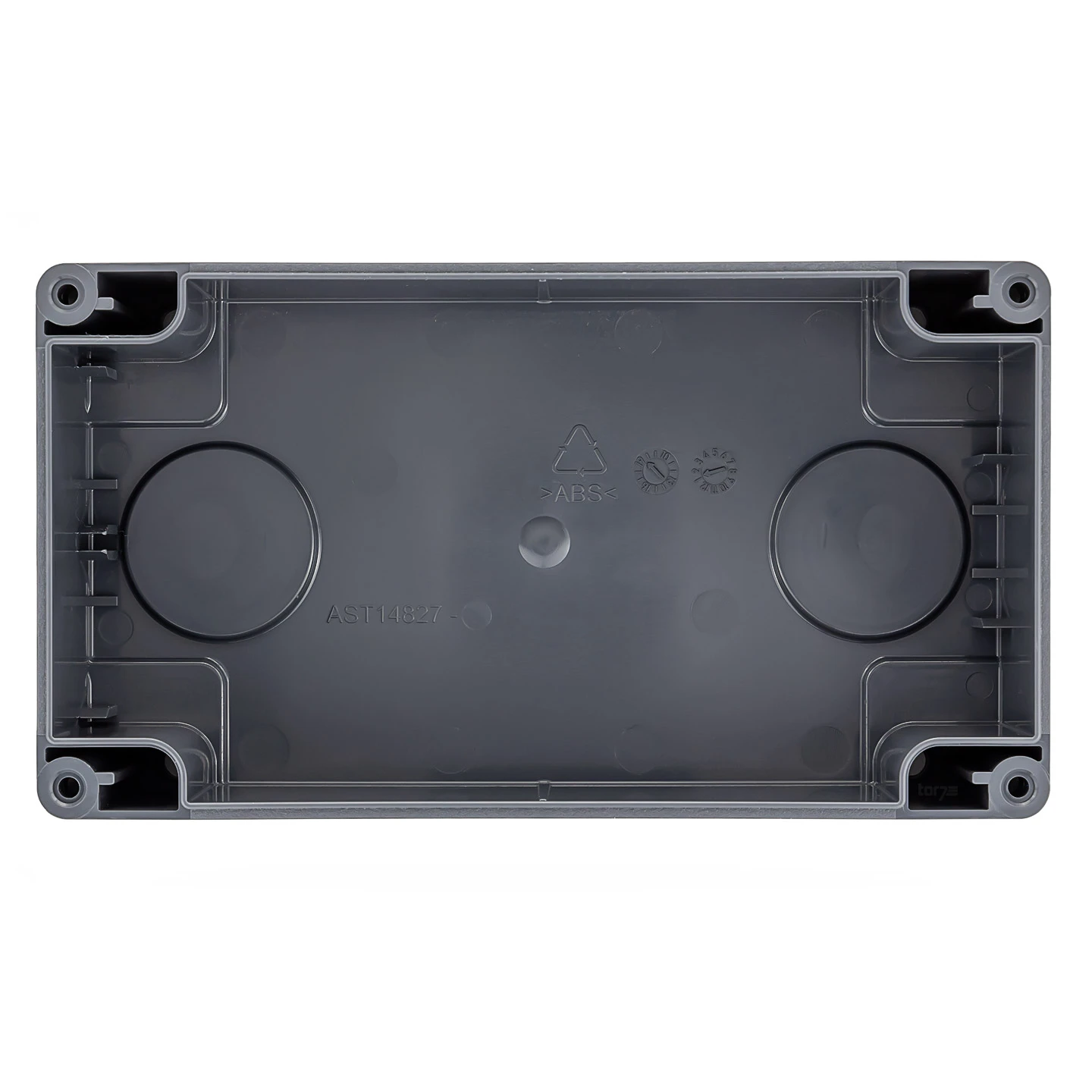 Hörmann Drucktaster DTH-R, Auf-Stopp-Zu Hörmann Drucktaster DTH-R, Auf-Stopp-Zu -Türzubehör Geschäft 637713 hoermann drucktaster dth r auf stopp zu gehaeuseunterteil innenansicht