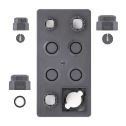 Hörmann Flanschdeckel Unten, Mit Verschraubungen -Türzubehör Geschäft 638124 hoermann flanschdeckel unten mit verschraubungen lieferumfang