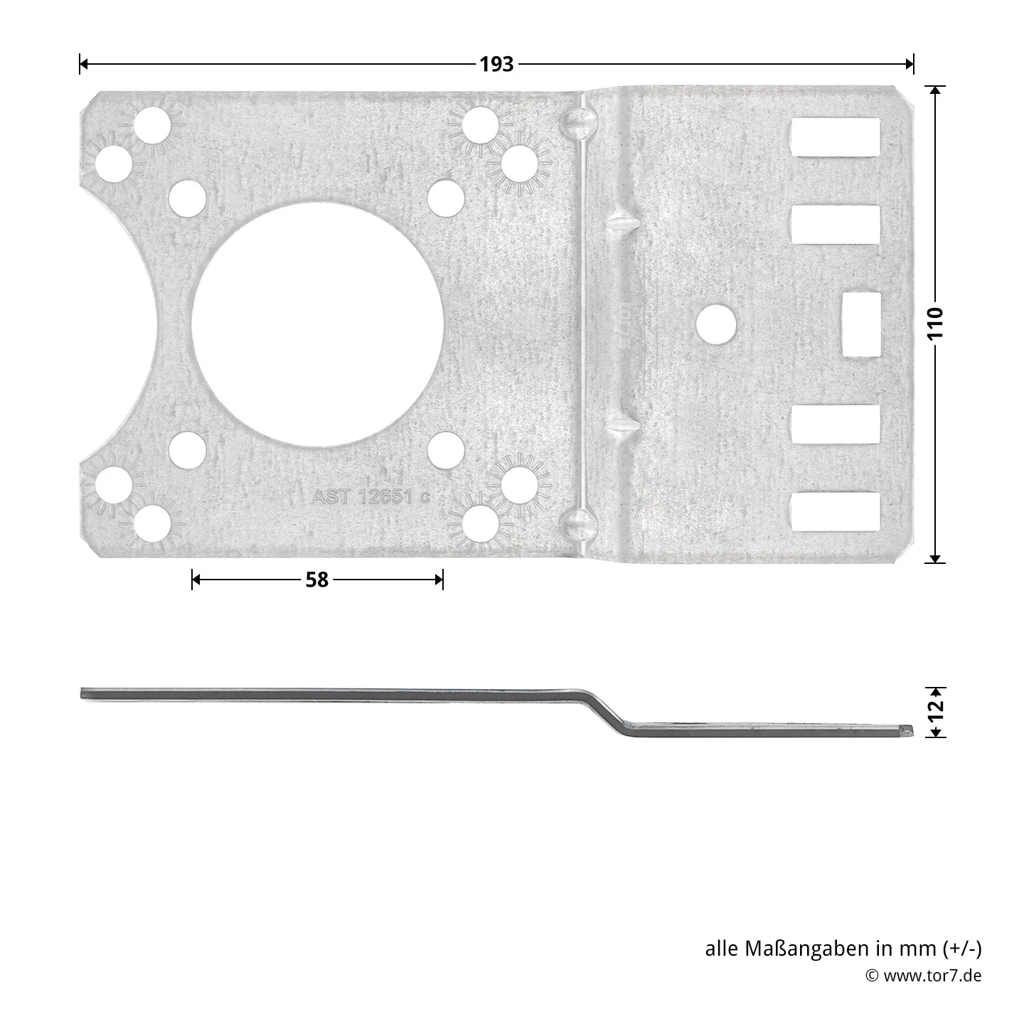Hörmann Getriebeanbausatz für Fremdtore Hörmann Getriebeanbausatz Für Fremdtore -Türzubehör Geschäft 638292 hoermann getriebeanbausatz fuer fremdtore platte masse