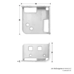 Hörmann Zubehörbeutel 1, SE2 -Türzubehör Geschäft 638918 hoermann zubehoerbeutel 1 se2 eckwinkel masse