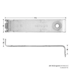 Hörmann Zubehörbeutel 1, SE2 -Türzubehör Geschäft 638918 hoermann zubehoerbeutel 1 se2 winkel masse