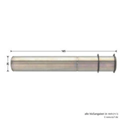 Hörmann Steckwelle Für STA 400 Schiebetorantrieb -Türzubehör Geschäft 638939 hoermann steckwelle fuer sta 400 schiebetorantrieb bemassung bolzen