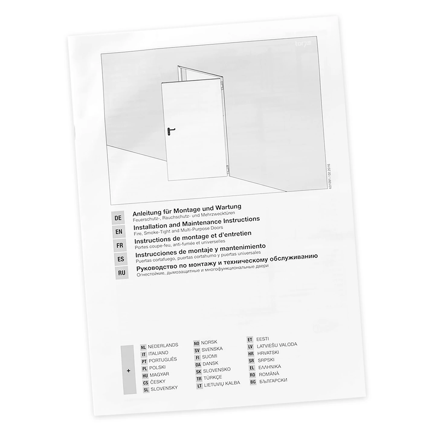 Hörmann Beipackbeutel Rauchschutz, Dichtung 6,20 m, Eckzarge Hörmann Beipackbeutel Rauchschutz, Dichtung 6,20 M, Eckzarge -Türzubehör Geschäft 691356 hoermann beipackbeutel dichtung 6 20 m eckzarge h 8 5 rs qd rs qd montageanleitung