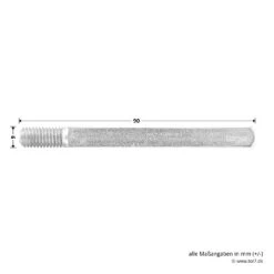 Hörmann Wechselgarnitur D110 Kurzschild PZ, ES1, Edelstahl -Türzubehör Geschäft 694269 hoermann wechselgarnitur d 110 es 1 mit kurzschild edelstahl stift masse