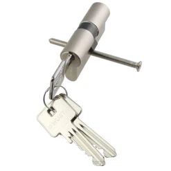 Schließzylinder 30/30 Mit Drei Schlüsseln Doppelzylinder NP -Türzubehör Geschäft 77004016 wuerth profildoppelzylinder draufsicht