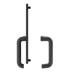 Hörmann Aluminium-Drückergarnitur, Schloss Aufliegend, PZ 60/48 Mm -Türzubehör Geschäft 770442 hoermann aluminium drueckergarnitur schloss aufliegend pz 6048 mm seitenansicht