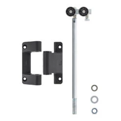 Hörmann Entlastungsrolle Mit Doppel-Bandteil 400 Mm, M12, DIN Links, Aufliegend -Türzubehör Geschäft 772637 hoermann entlastungsrolle mit doppel bandteil 400mm m12 din links aufliegend lieferumfang