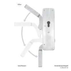 Hörmann Tortreibriegel Basküle Links, PZ -Türzubehör Geschäft 790540 hoermann tortreibriegel baskuele links pz anwendungsbeispiel
