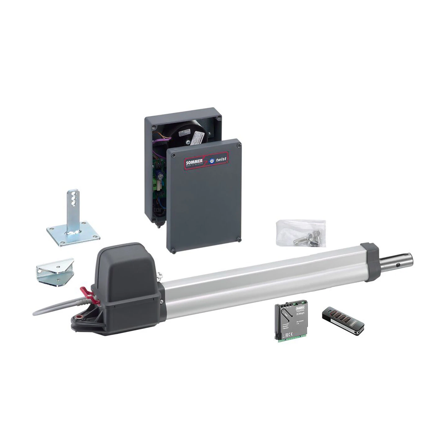 SOMMER Drehtorantrieb twist 200 EL, 1 flg./2 flg. SOMMER Drehtorantrieb Twist 200 EL, 1 Flg./2 Flg. -Türzubehör Geschäft s11522 00001 sommer drehtorantrieb twist 200el