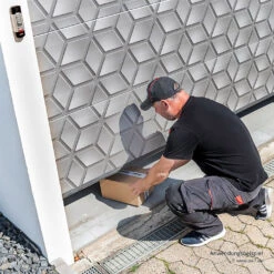 SOMMER Handsender Telecody Courier, Weiß -Türzubehör Geschäft s12829 00003 sommer handsender telecody courier weiss anwendungsbeispiel2