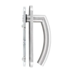 Steinau FS VDS Drückergarnitur, Typ 510, Edelstahl Matt -Türzubehör Geschäft ste810101 steinau fs vds drueckergarnitur typ 510 edelstahl matt seitenansicht