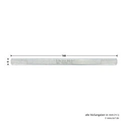 Steinau FS VDS Drückergarnitur, Typ 510, Edelstahl Matt -Türzubehör Geschäft ste810101 steinau fs vds drueckergarnitur typ 510 edelstahl matt stift breite laenge