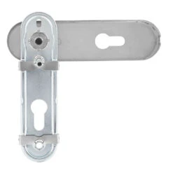 Steinau FS VDS Wechselgarnitur, Typ 510, Edelstahl Matt -Türzubehör Geschäft ste810111 steinau fs vds wechselgarnitur typ 510 edelstahl matt knauf rueckansicht