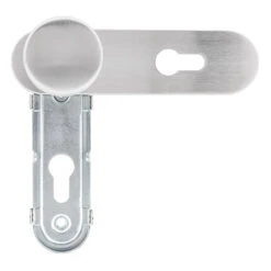 Steinau FS VDS Wechselgarnitur, Typ 510, Edelstahl Matt -Türzubehör Geschäft ste810111 steinau fs vds wechselgarnitur typ 510 edelstahl matt knauf vorderseite