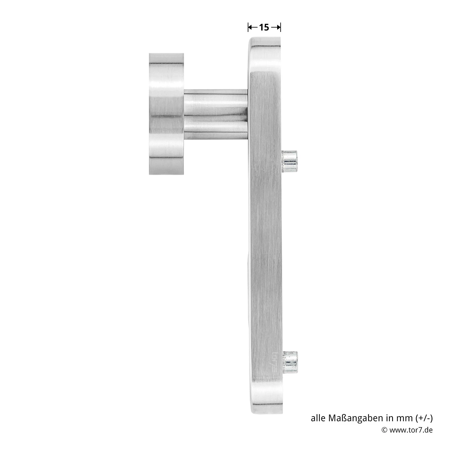 Steinau FS ES1-K Sicherheitsbeschlag, Typ D 510, Edelstahl matt Steinau FS ES1-K Sicherheitsbeschlag, Typ D 510, Edelstahl Matt -Türzubehör Geschäft ste810113 steinau fs es1 k sicherheitsbeschlag typ d 510 edelstahl matt masse knauf seite