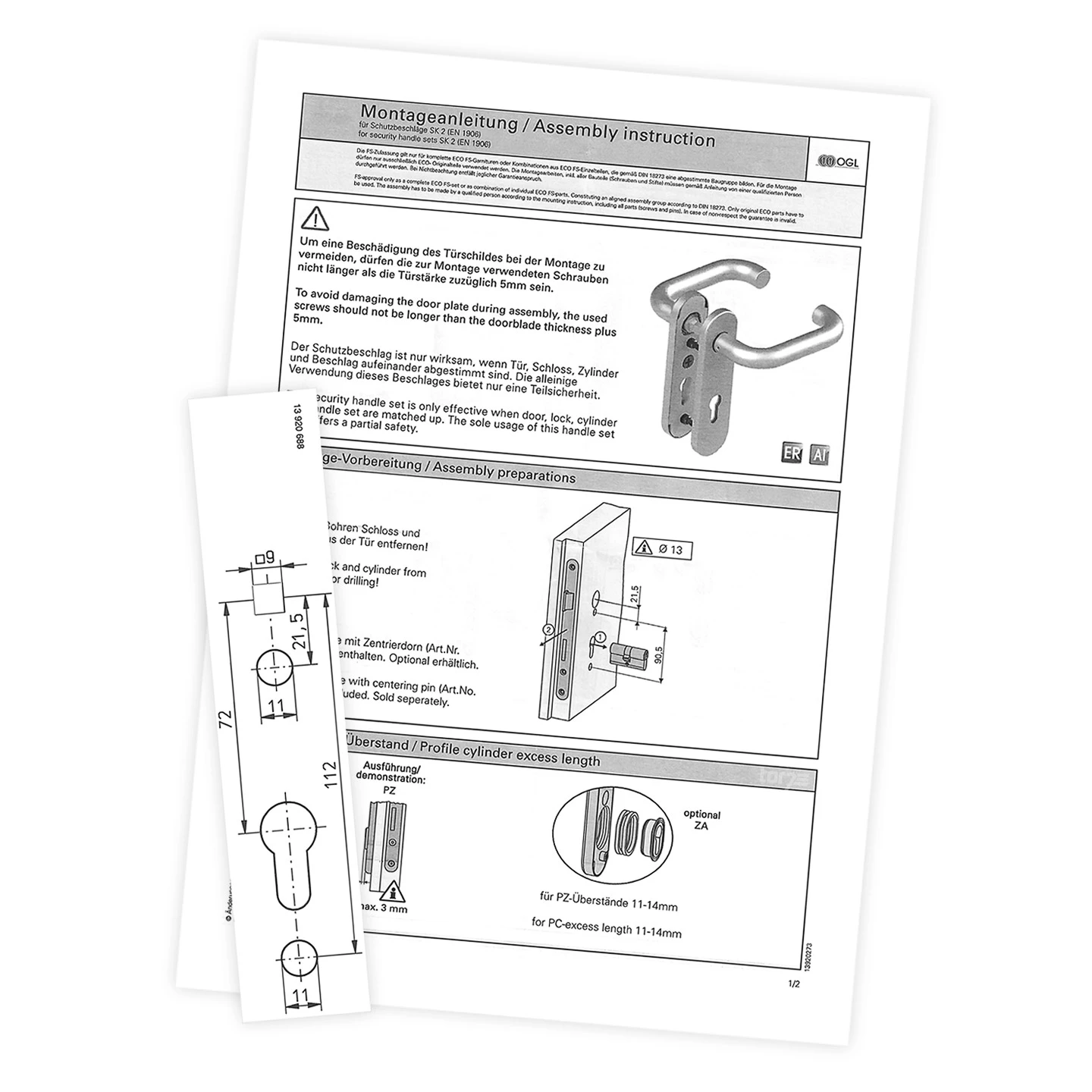 Steinau FS ES1-K Sicherheitsbeschlag, Typ D 510, Edelstahl matt Steinau FS ES1-K Sicherheitsbeschlag, Typ D 510, Edelstahl Matt -Türzubehör Geschäft ste810113 steinau fs es1 k sicherheitsbeschlag typ d 510 edelstahl matt montageanleitung