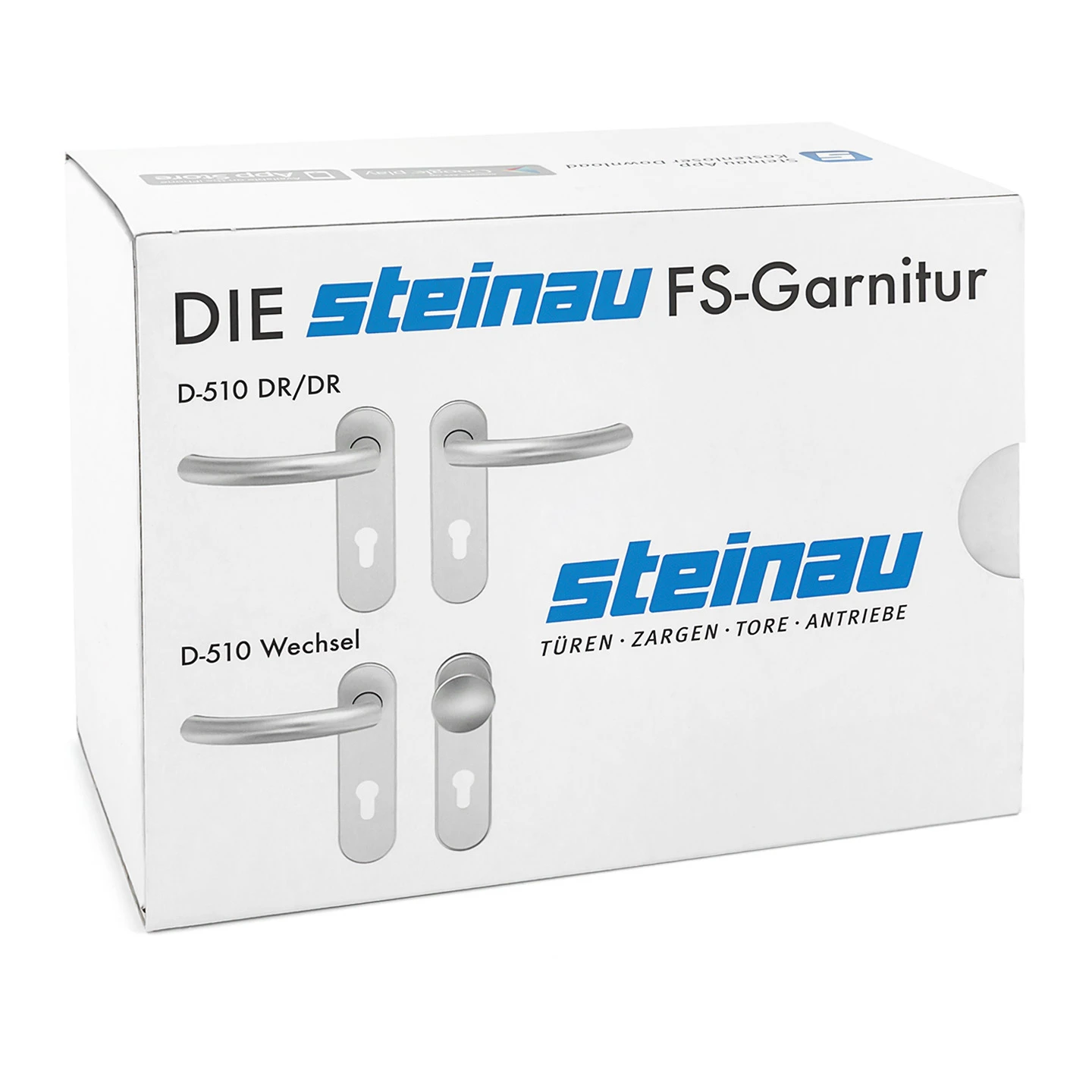 Steinau FS ES1-K Sicherheitsbeschlag, Typ D 510, Edelstahl matt Steinau FS ES1-K Sicherheitsbeschlag, Typ D 510, Edelstahl Matt -Türzubehör Geschäft ste810113 steinau fs es1 k sicherheitsbeschlag typ d 510 edelstahl matt verpackung