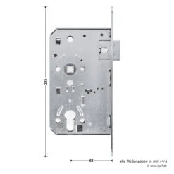 Teckentrup BMH Einsteckschloss 1000 5 Teckentrup BMH Einsteckschloss 1000 -Türzubehör Geschäft tec104646 teckentrup einsteckschloss 1000 stulp verzinkt din l bemassung