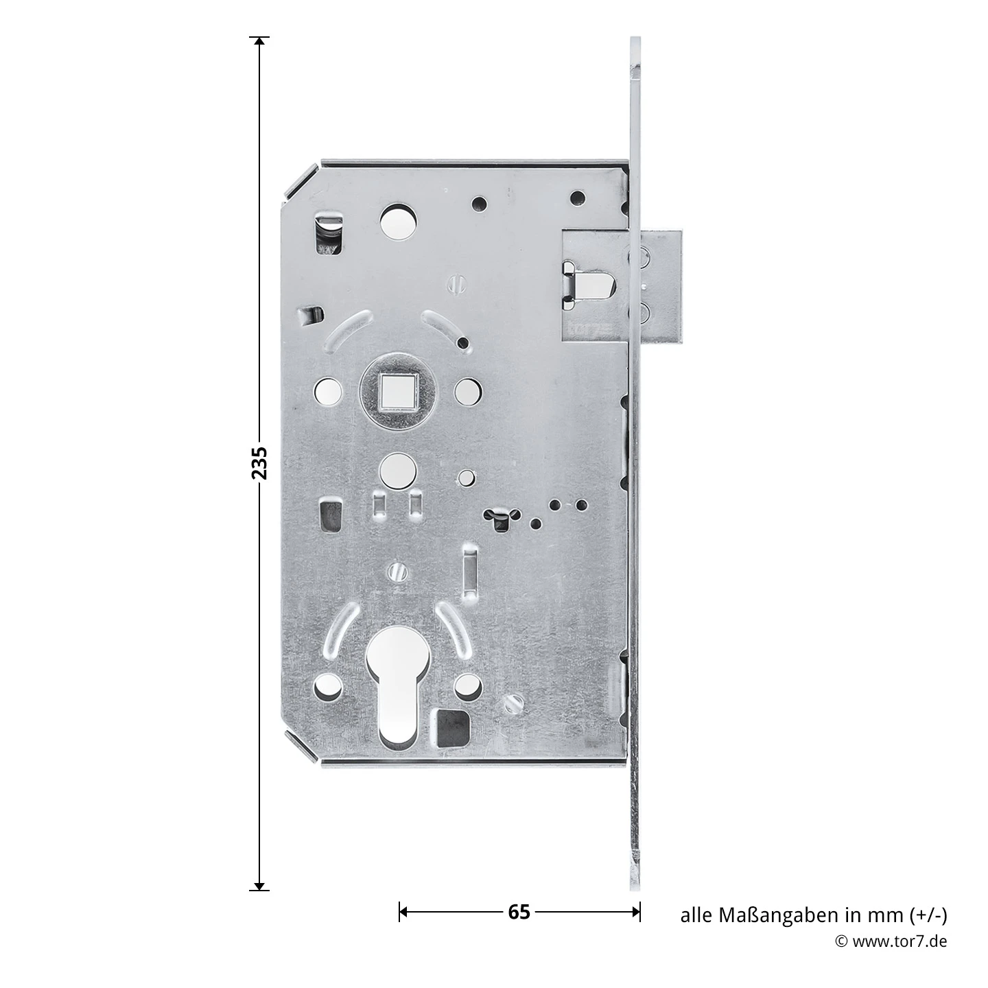 Teckentrup BMH Einsteckschloss 1000 Teckentrup BMH Einsteckschloss 1000 -Türzubehör Geschäft tec104646 teckentrup einsteckschloss 1000 stulp verzinkt din l bemassung