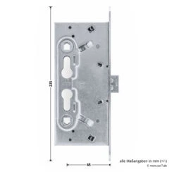Teckentrup Einsteck-Panikschloss 1759 E -Türzubehör Geschäft tec104655 teckentrup einsteck panikschloss 1759 e bemassung