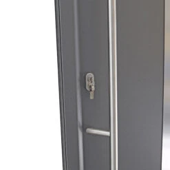 Hörmann ThermoPlus Haustür THP 750 Titan Metallic CH703 DIN LINKS -Türzubehör Geschäft thp750lich703 hoermann thermopro haustuer din links titan metallic 02