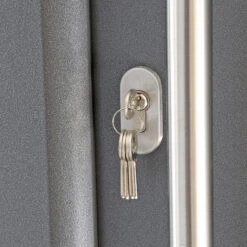 Hörmann ThermoPlus Haustür THP 750 Titan Metallic CH703 DIN LINKS -Türzubehör Geschäft thp750lich703 hoermann thermopro haustuer din links titan metallic 03